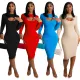 Fashion Thickened Knitted Slim Hollow out Dress