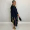 Two large pockets for medium sleeve shirt skirt