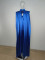 Long gown dress with high neck and big hem