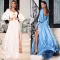 V-Neck Long Sleeve Dress Split Dress