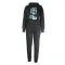 Plush hooded sweater suit
