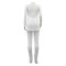 Thickened rib cardigan knitted long sleeve two-piece set