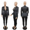 New solid character casual two-piece suit