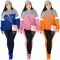 Letter printed fashionable casual suit