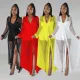 Slim thick mesh perspective jumpsuit