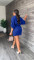 Casual Fashion Stand Collar Split Solid Dress