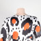 OVERSIZED LOOSE TIE PRINT DRESS