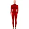 Solid velvet pleated bodysuit