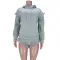 Hip wrap shorts hooded sweater casual suit