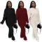Large fashion casual knitting suit