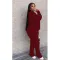 Large fashion casual knitting suit
