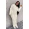 Large fashion casual knitting suit