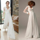 Wide leg jumpsuit with belt