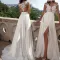 Sexy Lace Split Evening Dress