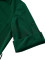 Fashion solid color lapel 5/4 sleeve belt dress