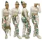Two color camouflage large pocket casual pants
