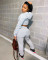 Two piece hoodie suit with letter printing HODDIE