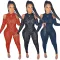Mesh perspective sexy jumpsuit