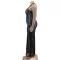 Oversize mesh hot drilling sexy tight evening dress