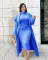 Oversize fashionable loose long cardigan suit