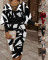 Fashion printed long sleeved dress available for women