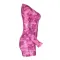 Threaded household wear V-neck printed jumpsuit