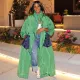 Long windbreaker coat