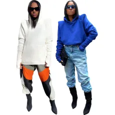 Casual Versatile Solid Simple Hoodie