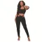 Fashionable pleated trousers