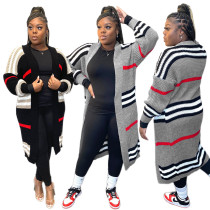 OVERSIZE STRIPE KNIT