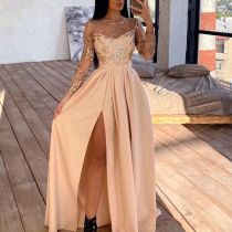 Gilded sequin dress