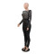 Fashion sexy casual perspective hot drill jumpsuit