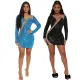 Sexy perspective hot drill dress