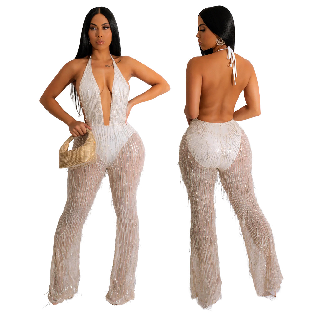 MESH JUMPSUIT