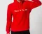 Fashion printed sweater plush hooded loose top