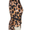 Leopard print 5/4 sleeve dress
