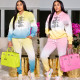 Fashion hoodie two-piece suit