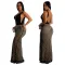 Strap backless sexy dress