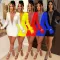 Mesh Feather Hot Drill Hip Wrap Dress