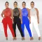 Sexy hot drill strap jumpsuit