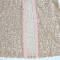 Sequins Button Fashion Short Sleeve Split Dress