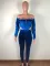 Top tights gold velvet jogging suit