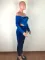 Top tights gold velvet jogging suit