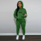 Plush Thickened Hooded Sweater Pants Sportsuit