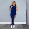 Women's cute knotted trousers two-piece from stock