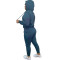 Hooded sweater trousers casual sports suit