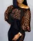 Popular new fashion print 2-piece suit