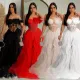 Chest Wrapping Mesh Long Dress