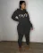 Oversize fashion pants suit