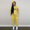 Plush Thickened Hooded Sweatsuit
